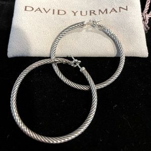 David Yurman Cable Classic Hoops